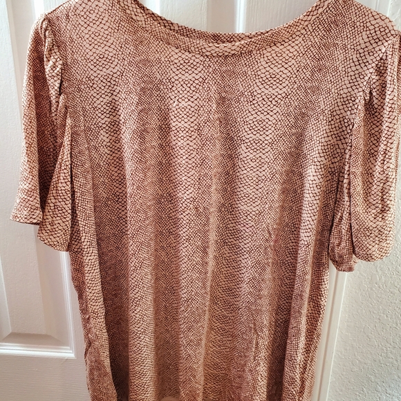 Free People Snake Skin Blouse - Picture 9 of 9